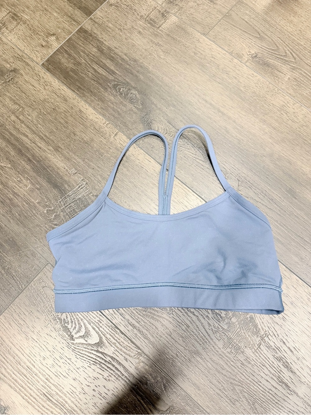 lululemon athletica Light Blue Strappy Sports Bra